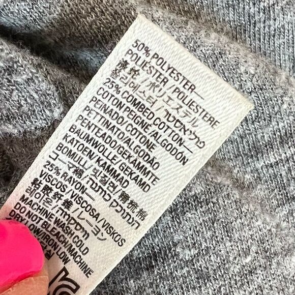 Grey Graphic Short Sleeve Loose Fit Tee Shirt S - Picture 7 of 8